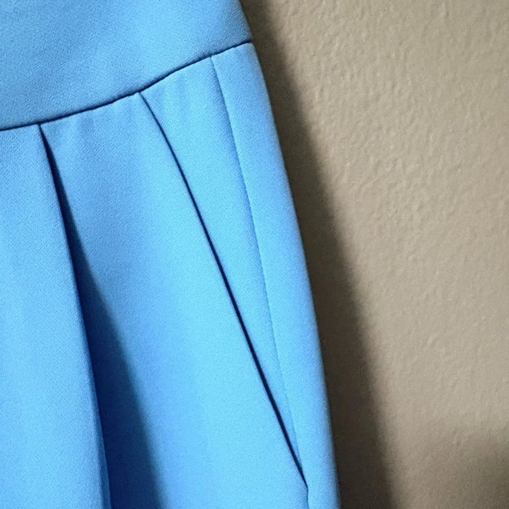NWT Atoir High Waisted Tapered Natasha Trousers in Cerulean Blue. Size US 2